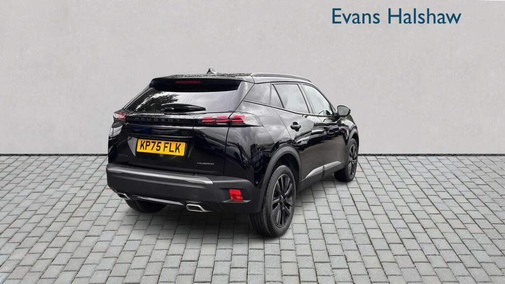 Peugeot 2008 1.2 Hybrid 145 Gt Premium E-dsc6 2025 Black #3
