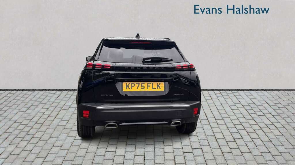 Peugeot 2008 1.2 Hybrid 145 Gt Premium E-dsc6 2025 Black #4