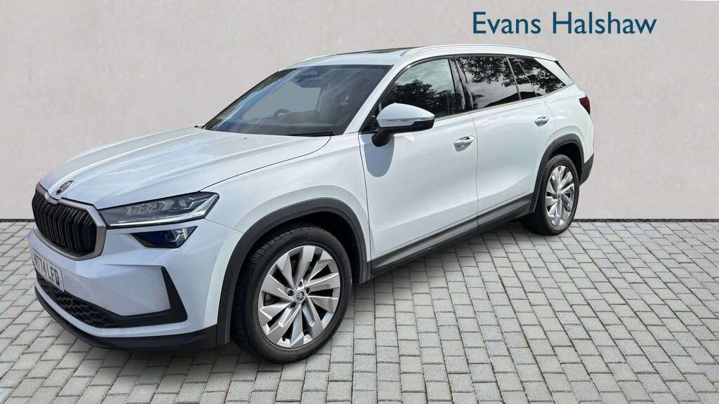 Skoda Kodiaq 2.0 Tdi Se L Dsg 7 Seat 2024 White #3