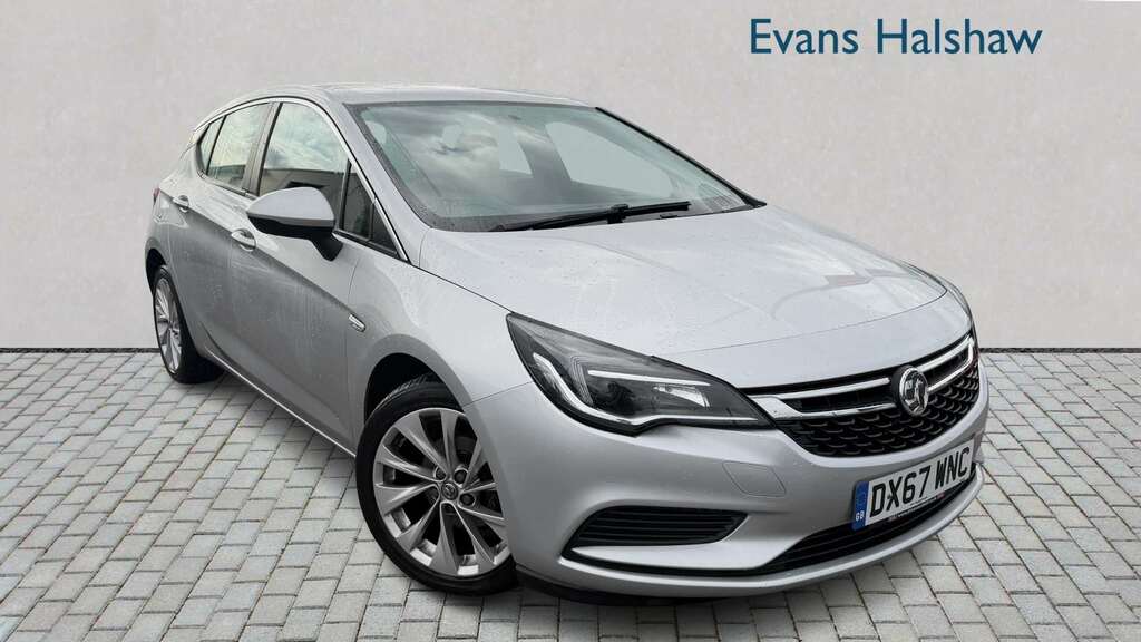Vauxhall Astra 1.0T Ecotec Design 2017 Silver
