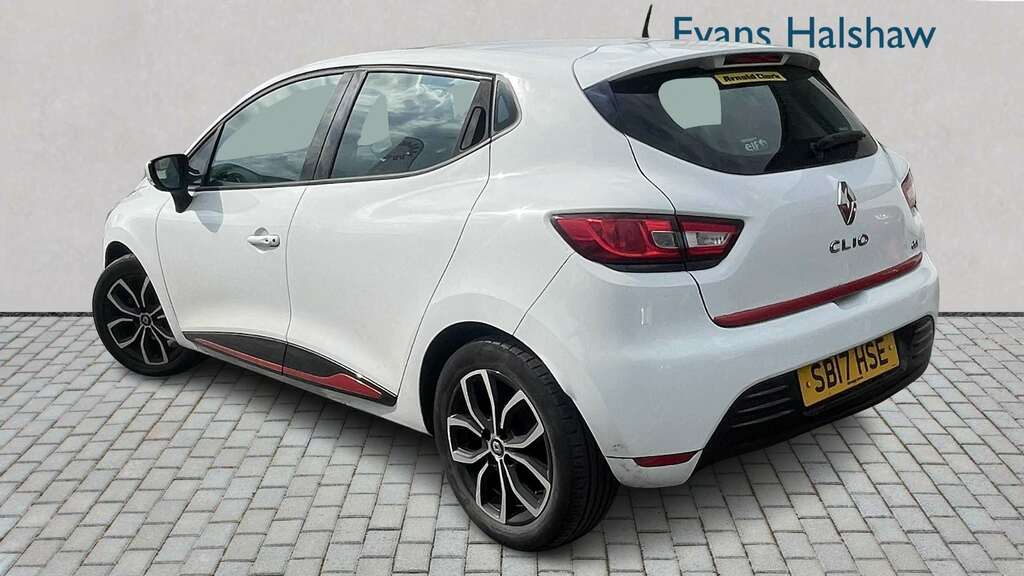 Renault Clio Hatchback White #2