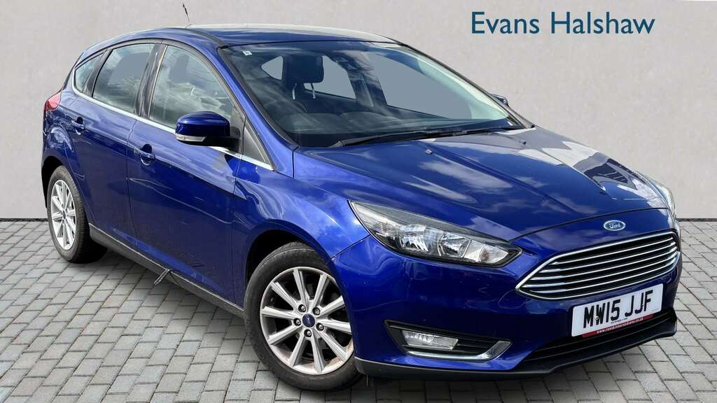 Ford Focus 1.6 125 Titanium Powershift 2015 Blue
