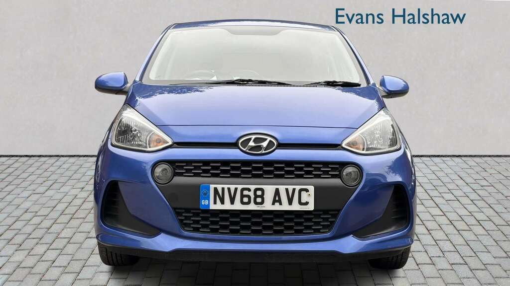 Hyundai I10 1.2 Se 2018 Blue #4