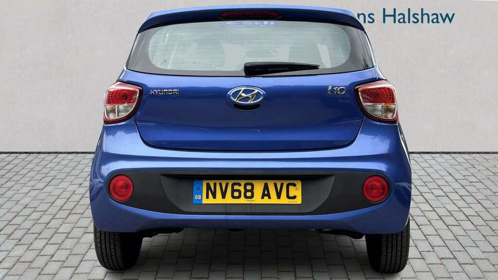Hyundai I10 1.2 Se 2018 Blue #5