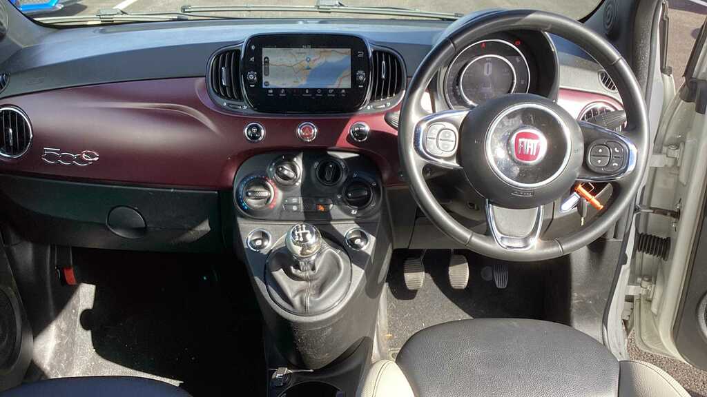 Fiat 500 1.2 Lounge Dualogic 69 Bhp Grey #12