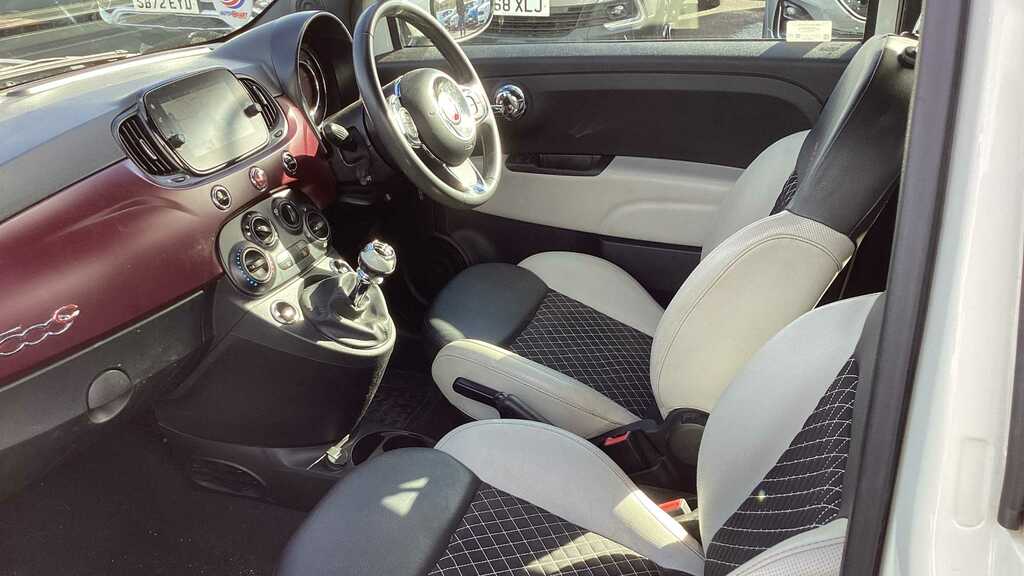 Fiat 500 1.2 Lounge Dualogic 69 Bhp Grey #13