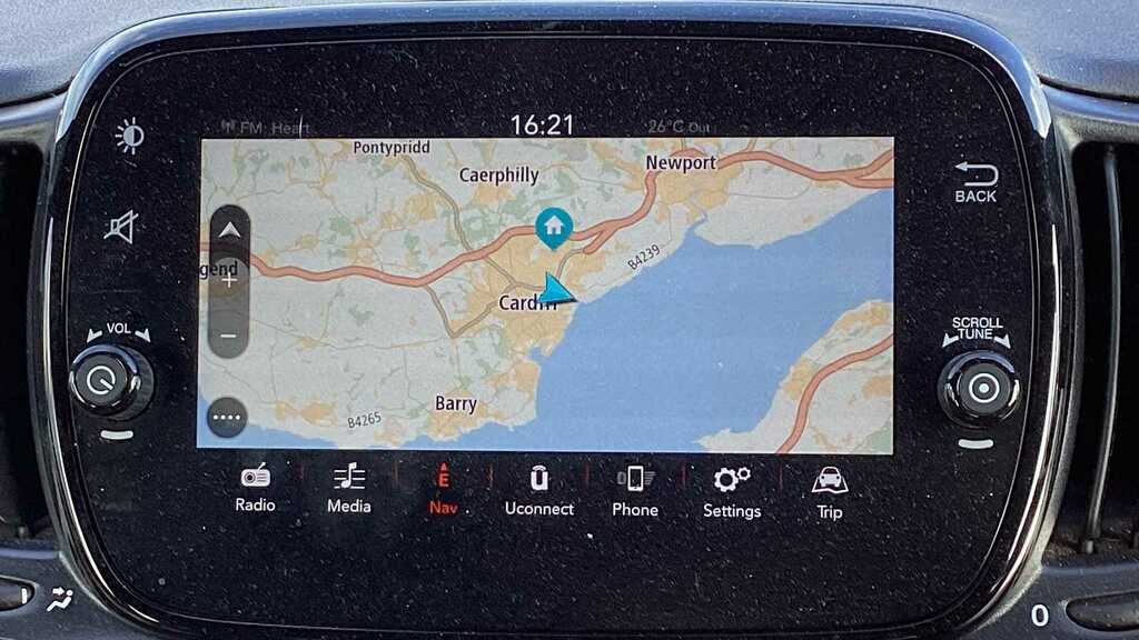 Fiat 500 1.2 Lounge Dualogic 69 Bhp Grey #10