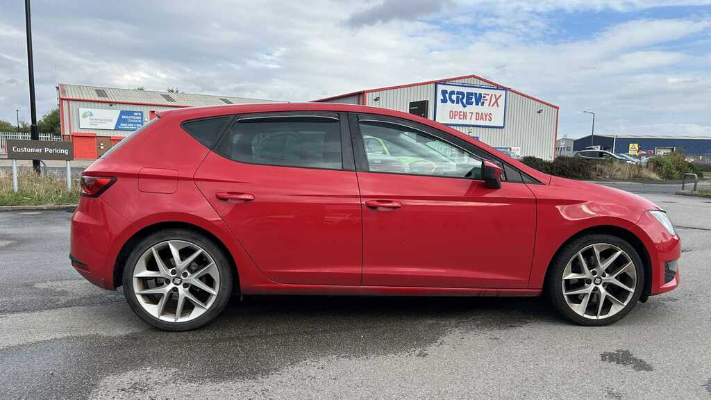 Seat Leon 2.0 Tdi 184 Fr Technology Pack 2016 Red #4