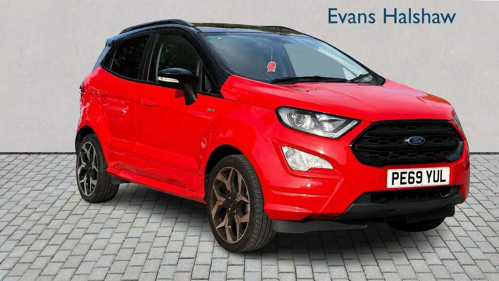 Ford Ecosport 1.0 Ecoboost 125 St-line 2019 Red