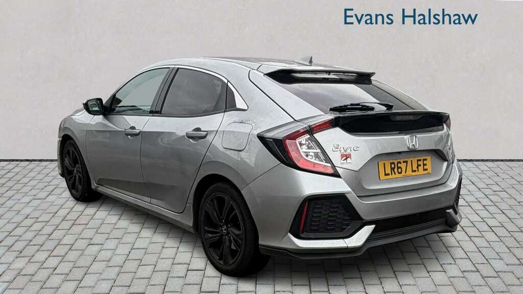 Honda Civic 1.0 Vtec Turbo Sr 2017 Silver #3