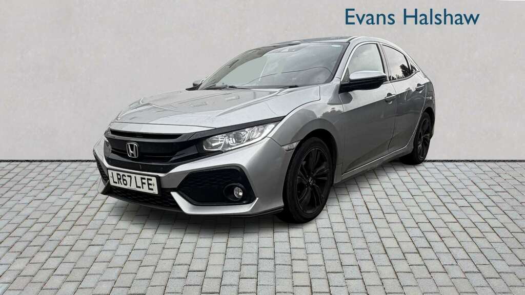 Honda Civic 1.0 Vtec Turbo Sr 2017 Silver #2