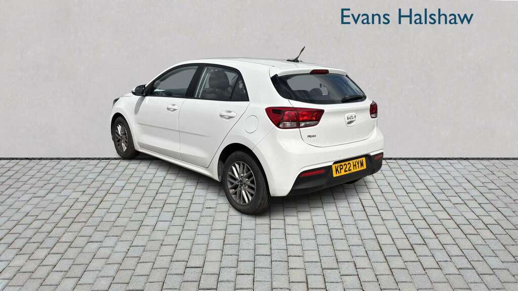 Kia RIO 1.0 T Gdi 2 2022 White #2