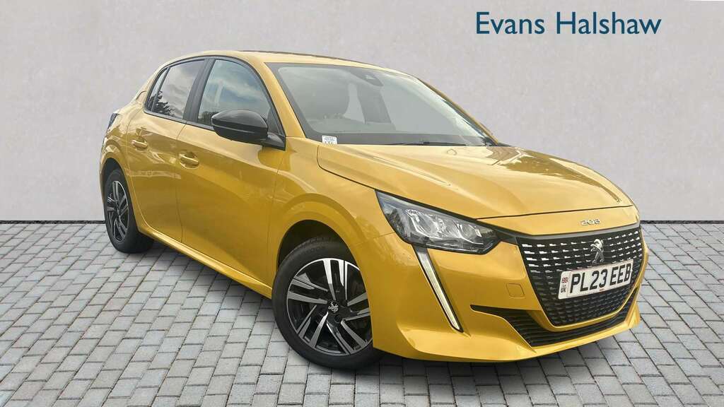 Peugeot 208 1.2 Puretech 100 Active Premium Eat8 2023 Yellow