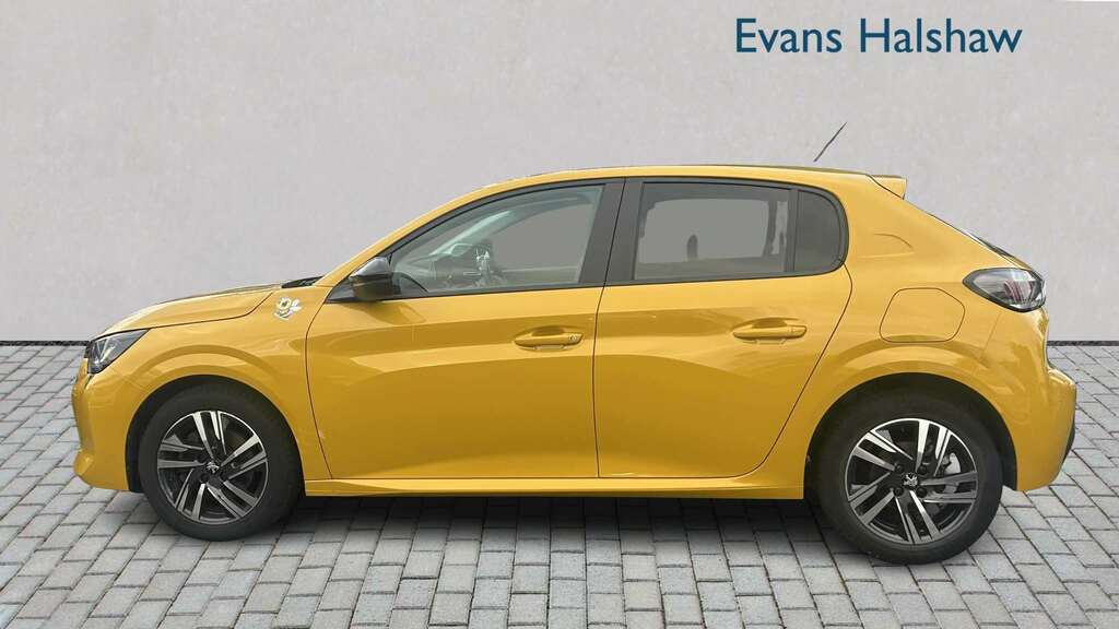 Peugeot 208 1.2 Puretech 100 Active Premium Eat8 2023 Yellow #3