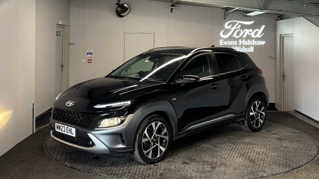 Hyundai Kona 1.0 Tgdi 48V Mhev Premium 2023 Black #3