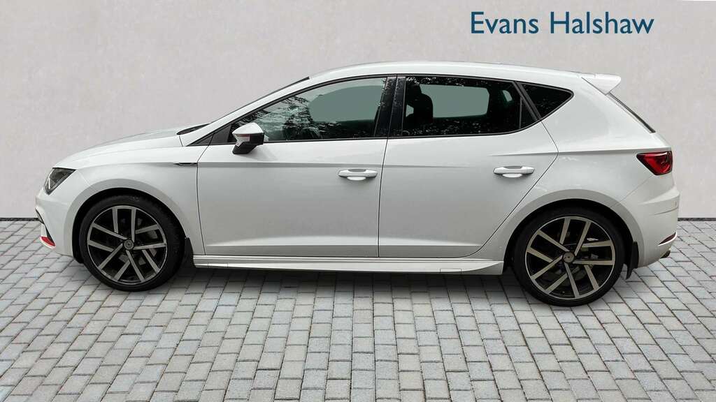 Seat Leon 2.0 Tsi 190 Fr Ez Dsg 2019 White #3