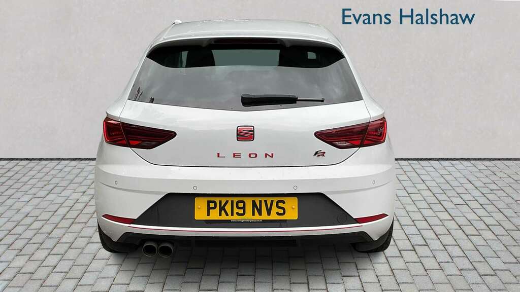 Seat Leon 2.0 Tsi 190 Fr Ez Dsg 2019 White #5