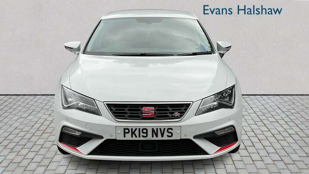 Seat Leon 2.0 Tsi 190 Fr Ez Dsg 2019 White #4