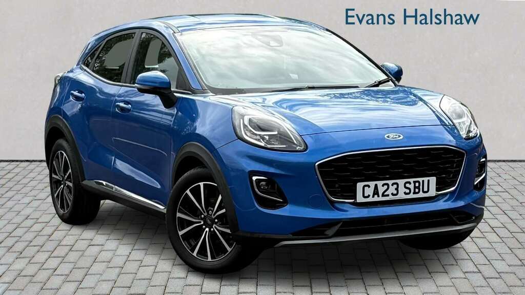 Ford Puma 1.0 Ecoboost Hybrid Mhev 155 Titanium 2023 Blue