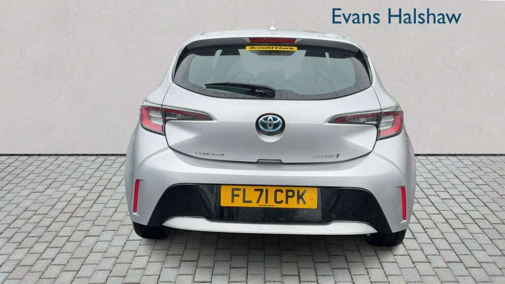 Toyota Corolla 1.8 Vvt-i Hybrid Icon Cvt 2021 Silver #5