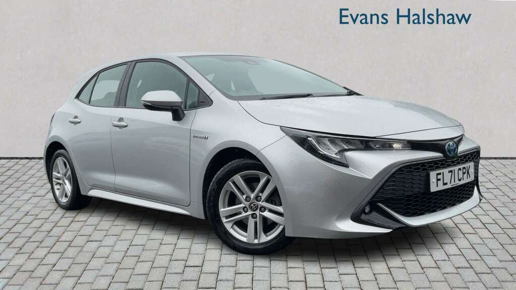 Toyota Corolla 1.8 Vvt-i Hybrid Icon Cvt 2021 Silver