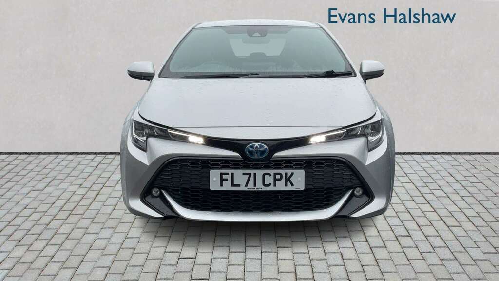 Toyota Corolla 1.8 Vvt-i Hybrid Icon Cvt 2021 Silver #4