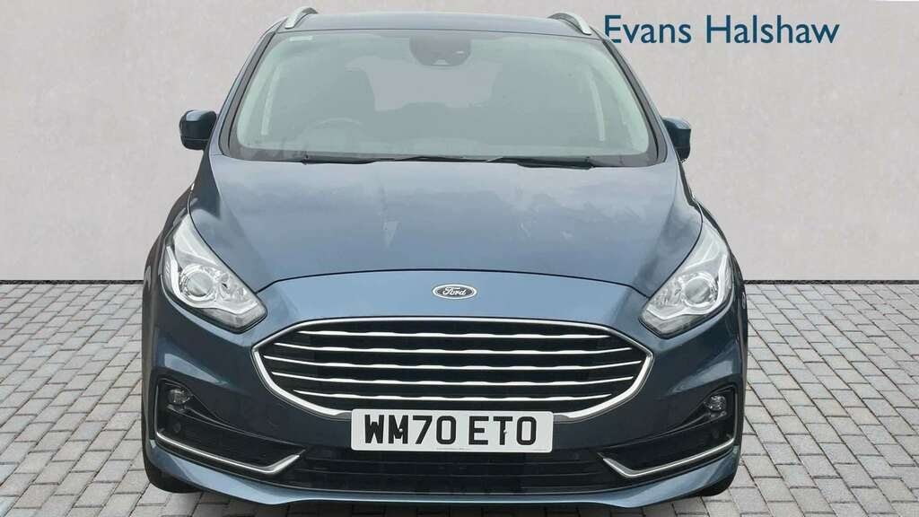Ford S-Max 2.0 Ecoblue Titanium 2020 Blue #4