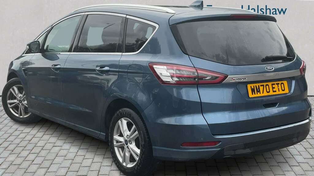 Ford S-Max 2.0 Ecoblue Titanium 2020 Blue #2