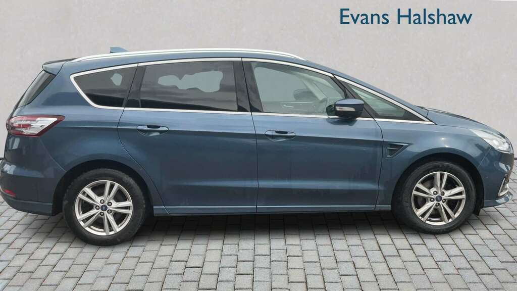Ford S-Max 2.0 Ecoblue Titanium 2020 Blue #3