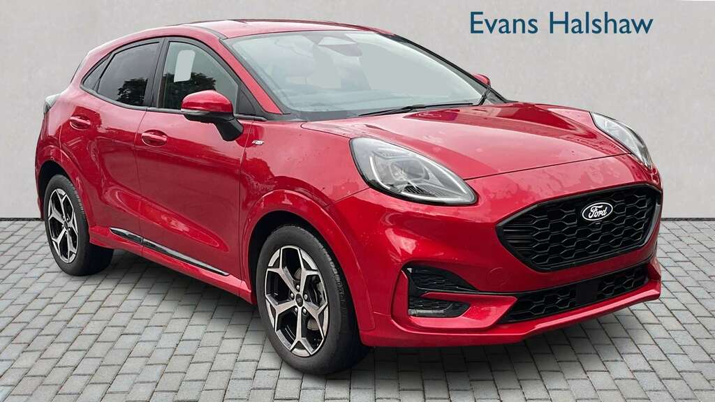 Ford Puma 1.0 Ecoboost Hybrid Mhev St-line 2024 Red