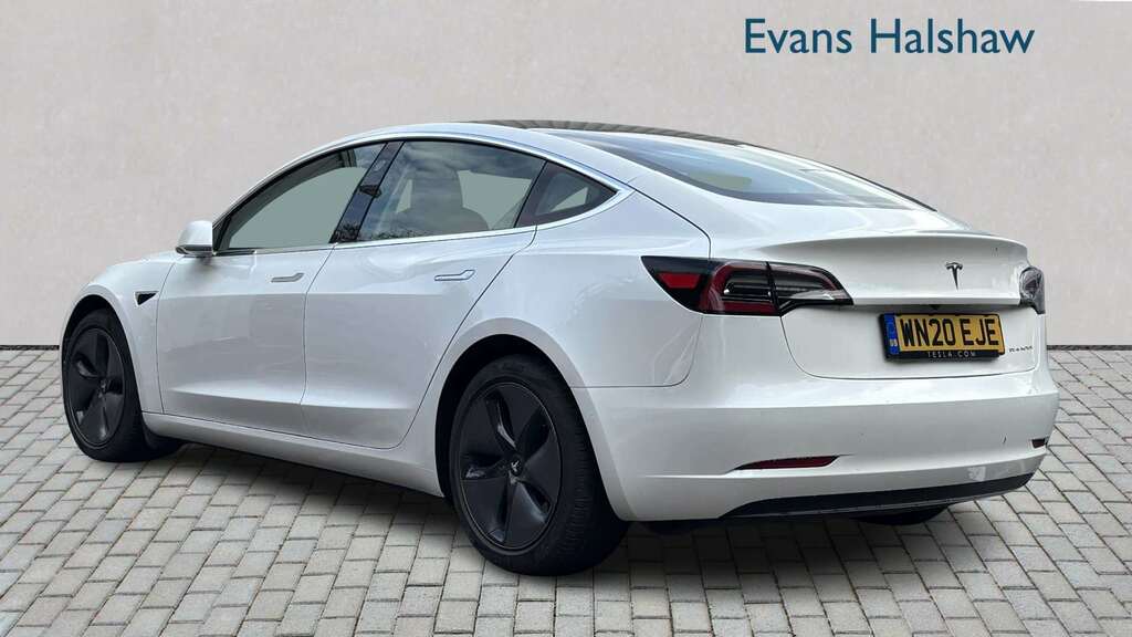 Tesla Model 3 Long Range Awd 2020 White #2