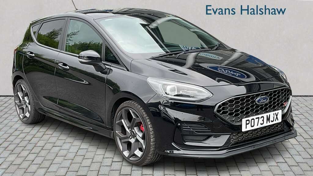 Ford Fiesta 1.0 Ecoboost St-line X Black #1