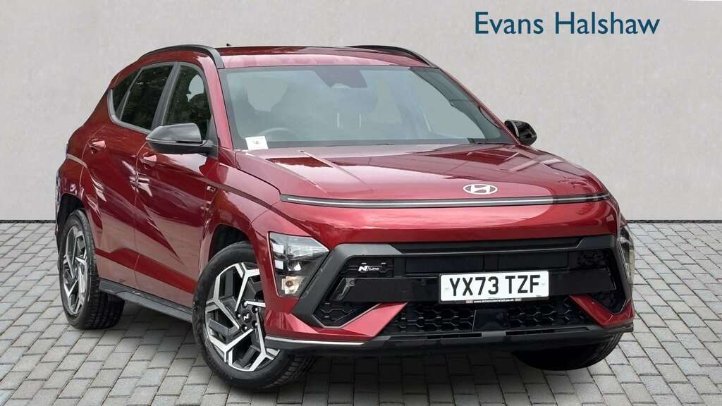 Hyundai Kona 1.6 Gdi Hybrid N Line Dct 2023 Red