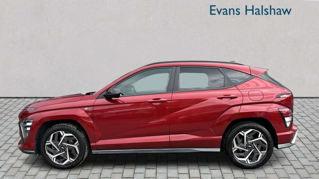 Hyundai Kona 1.6 Gdi Hybrid N Line Dct 2023 Red #4