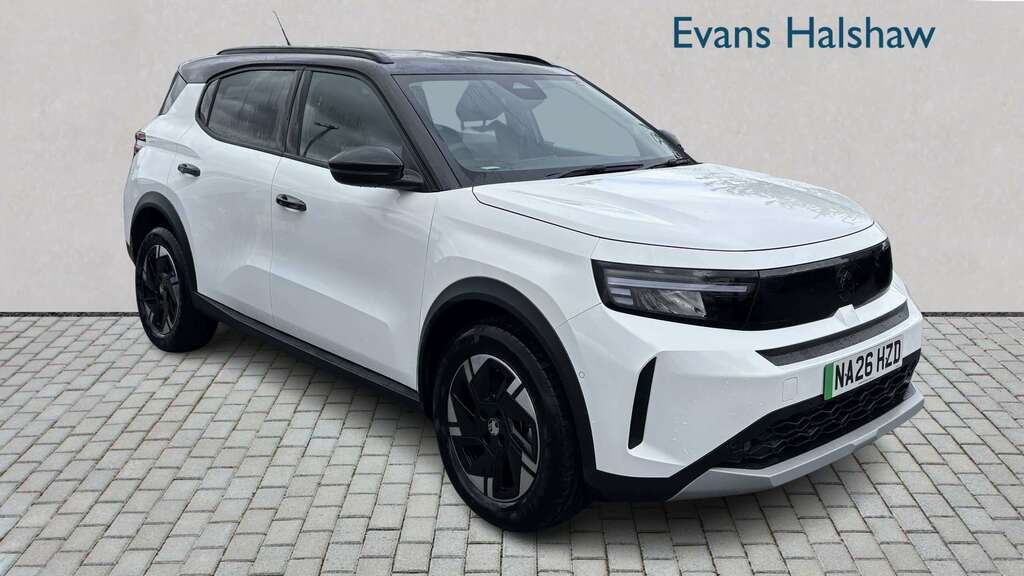 Vauxhall Frontera 83Kw Ultimate 54Kwh Extended Range 2026 White