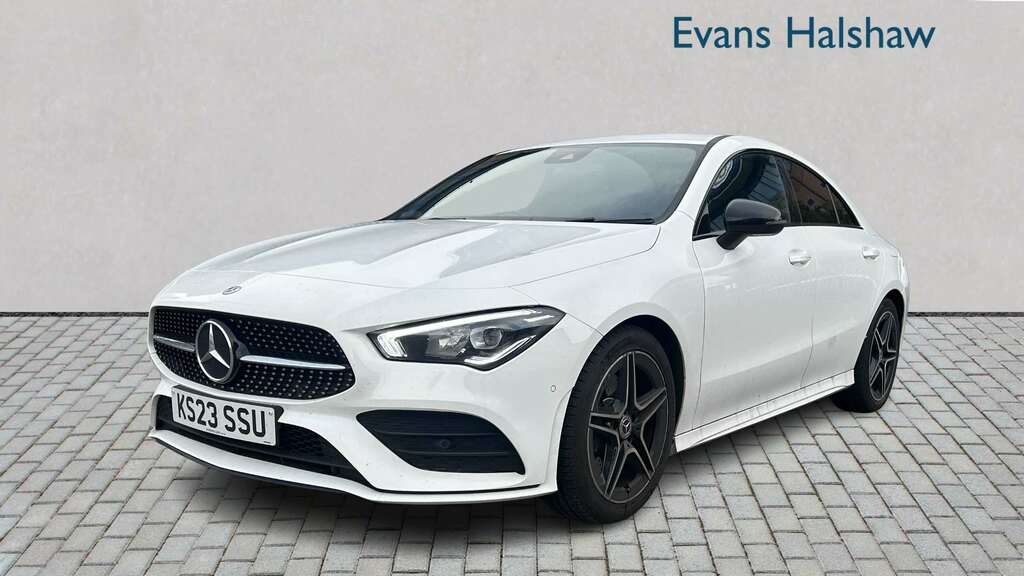 Mercedes-Benz CLA Class 200 Amg Line Executive Tip 2023 White #2