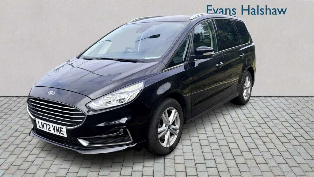 Ford Galaxy 2.0 Ecoblue Titanium 2022 Black #2