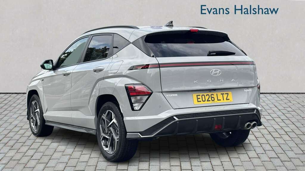 Hyundai Kona 1.6 Hybrid 138 N Line Dct 2026 Grey #2