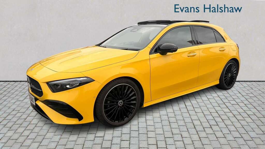 Mercedes-Benz A Class A200 Exclusive Launch Edition 2023 MJ73EAX Yellow #3