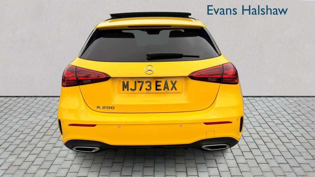 Mercedes-Benz A Class A200 Exclusive Launch Edition 2023 MJ73EAX Yellow #5