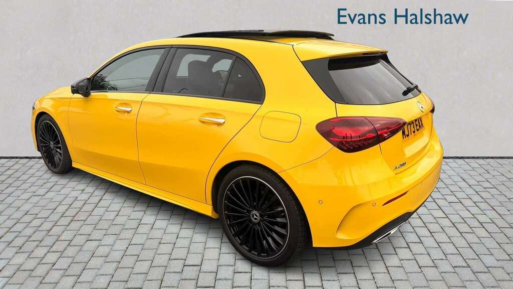 Mercedes-Benz A Class A200 Exclusive Launch Edition 2023 MJ73EAX Yellow #4