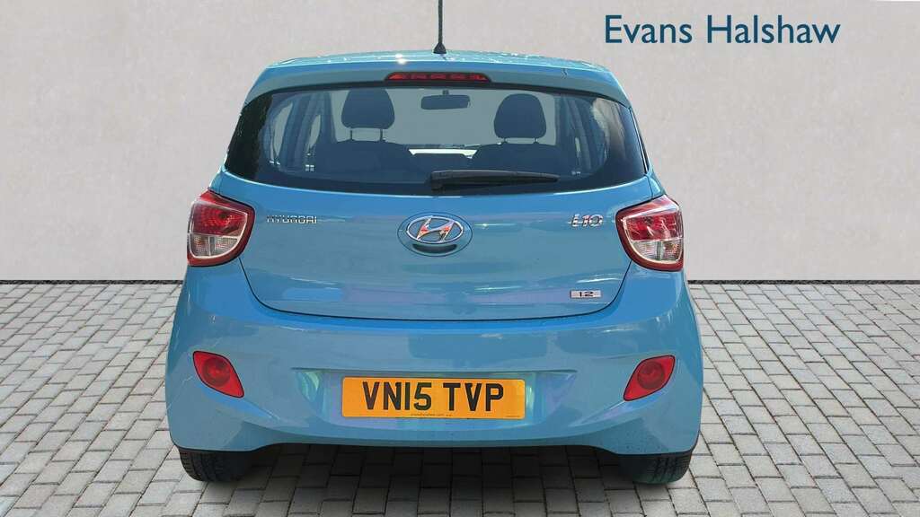 Hyundai I10 1.2 Se 2015 Blue #3