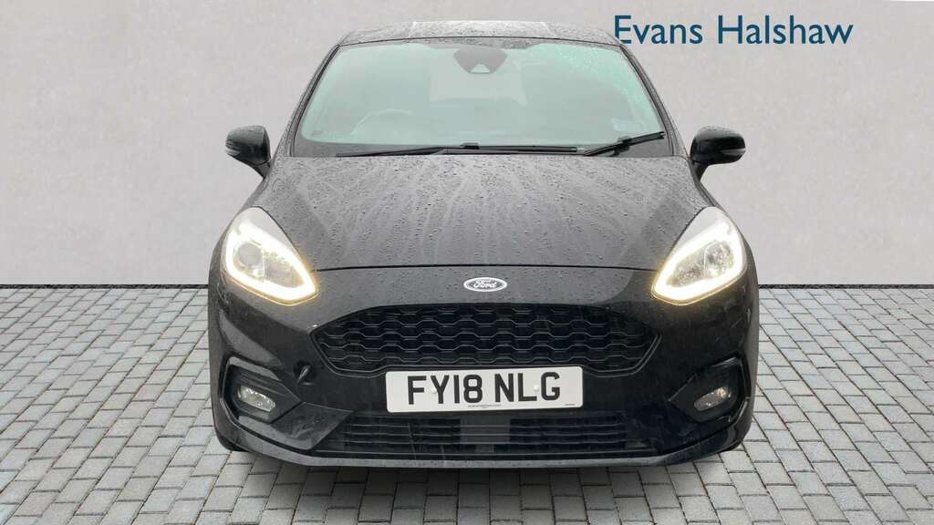Ford Fiesta 1.0 Ecoboost 125 St-line 2018 Black #4