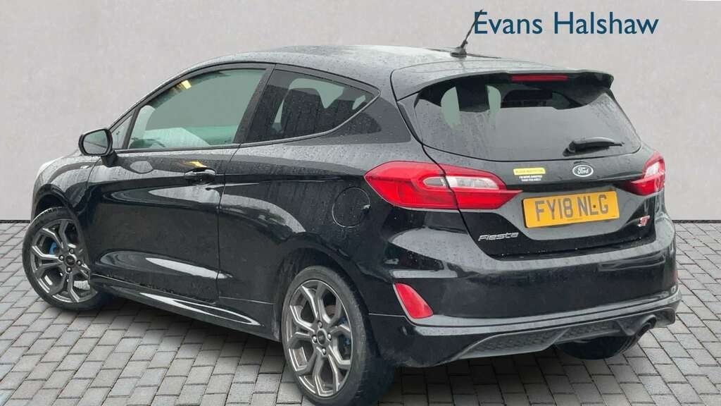 Ford Fiesta 1.0 Ecoboost 125 St-line 2018 Black #2