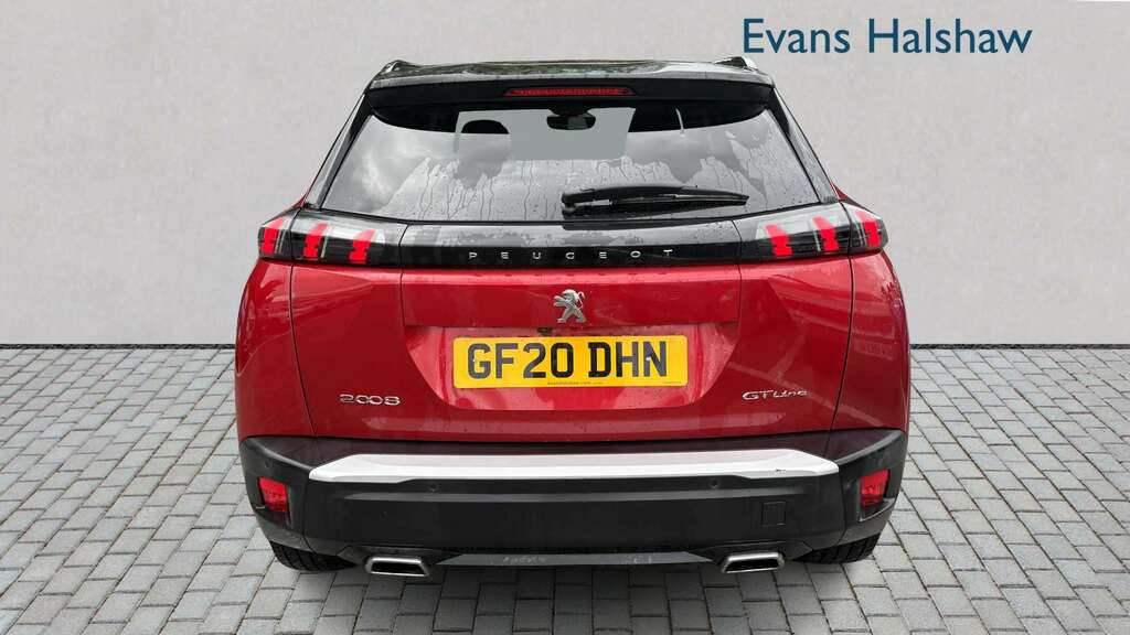 Peugeot 2008 1.2 Puretech 130 Gt Line 2020 Red #4