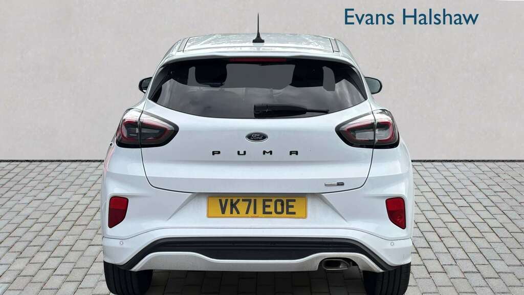 Ford Puma 1.0 Ecoboost Hybrid Mhev St-line Design 2021 White #4