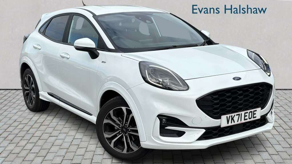 Ford Puma 1.0 Ecoboost Hybrid Mhev St-line Design 2021 White
