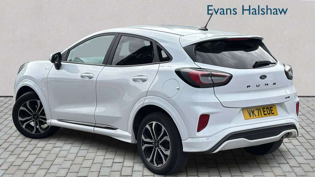 Ford Puma 1.0 Ecoboost Hybrid Mhev St-line Design 2021 White #2