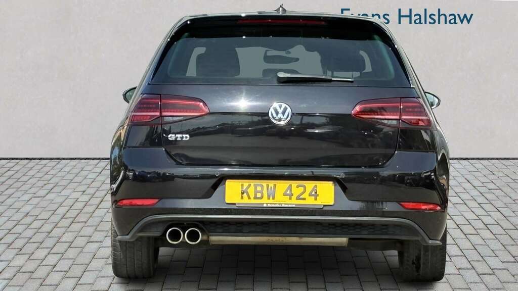 Volkswagen Golf 2.0 Tdi 184 Gtd Dsg 2018 Black #6