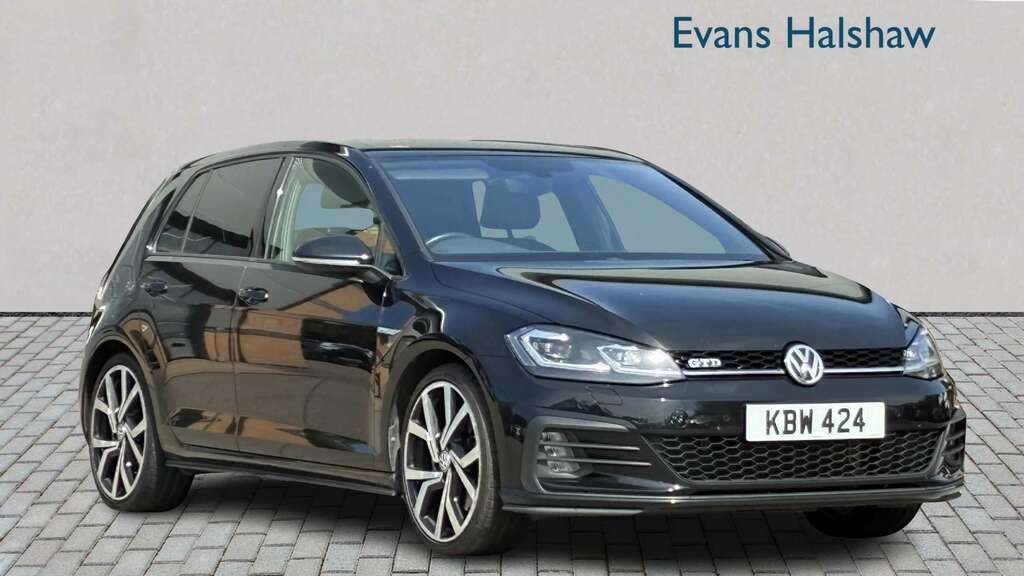 Volkswagen Golf 2.0 Tdi 184 Gtd Dsg 2018 Black